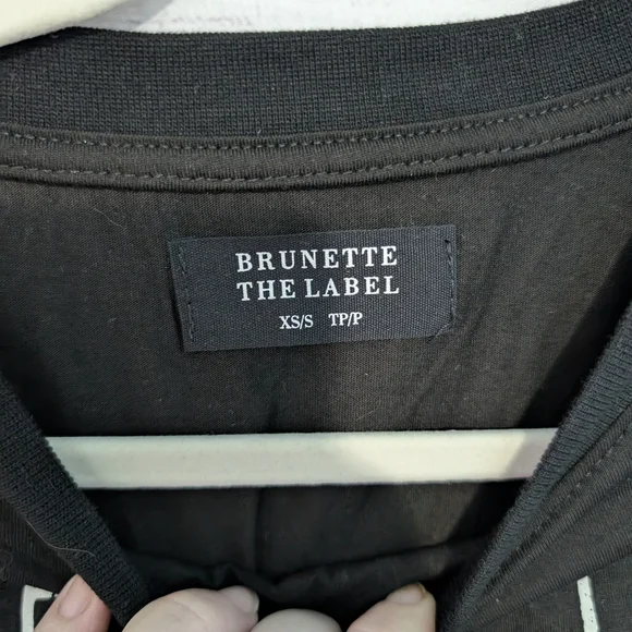 Nwt Brunette The Label BTL Self Love 💕 Dove 🕊️ Graphic  T-Shirt Size XS/S - Picture 7 of 10